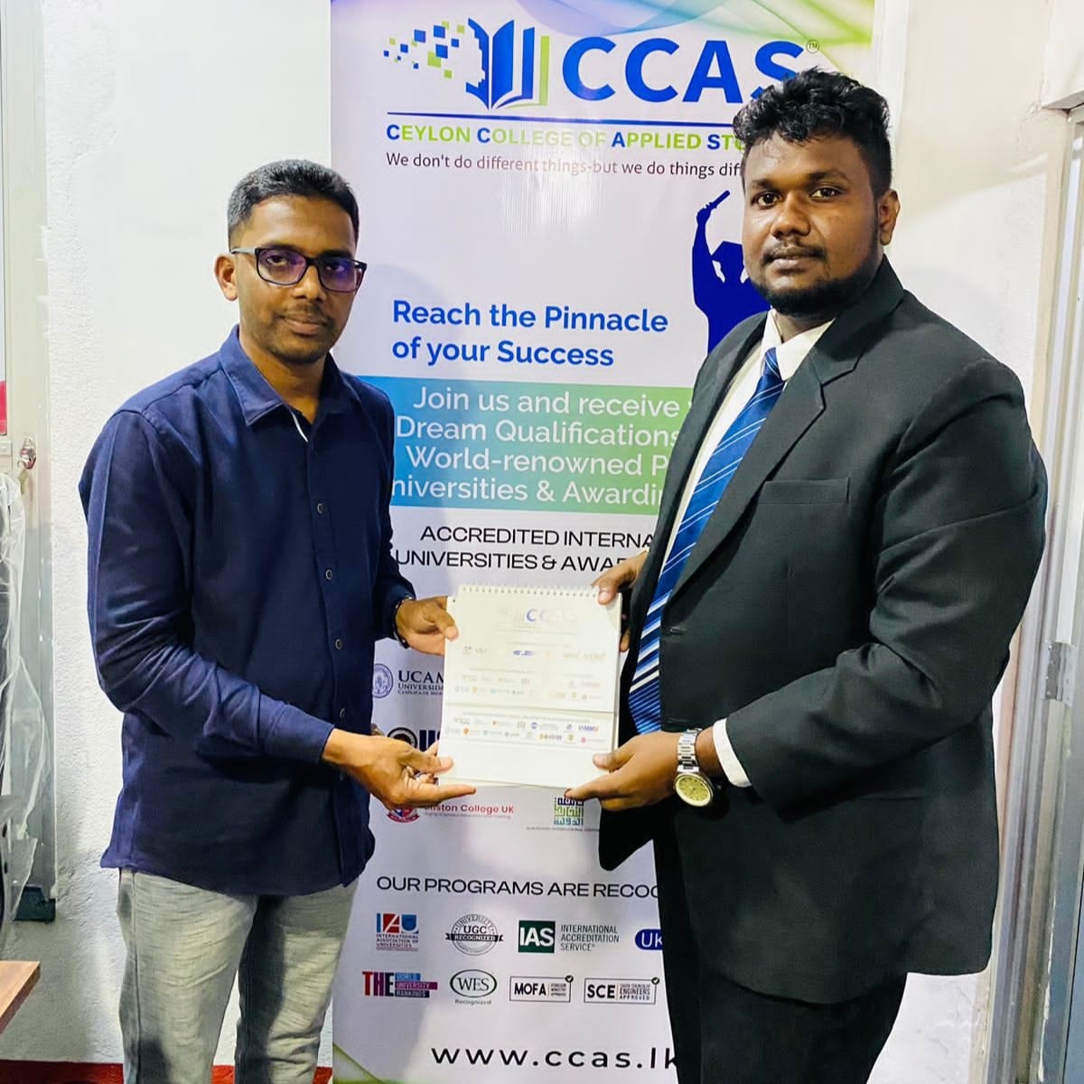 Establish LLSOI as an approved academic partner of CCAS