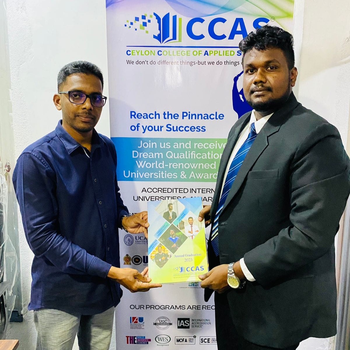 Establish LLSOI as an approved academic partner of CCAS